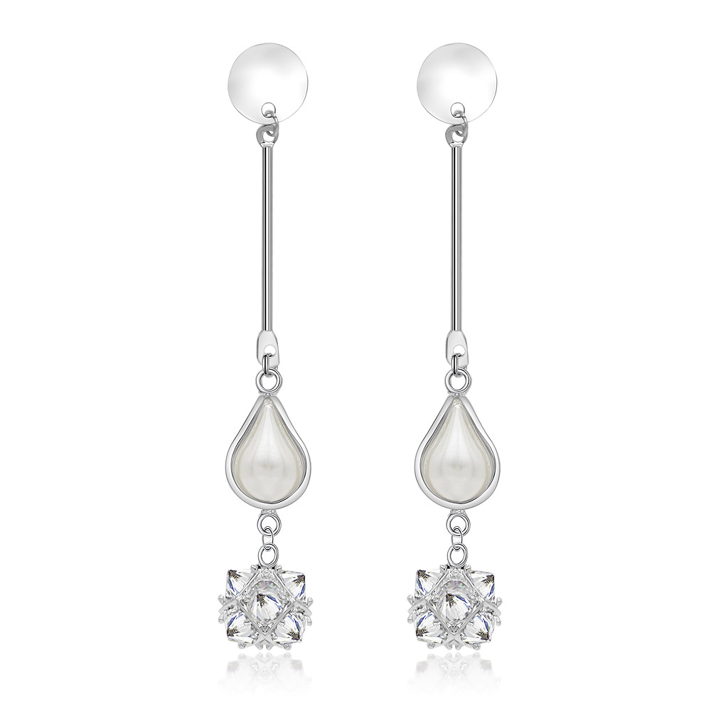 Teardrop of Pearls Earring